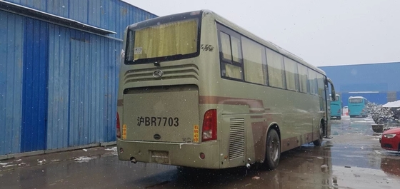 Vettura utilizzata 55 sedili Bus Second Hand Kinglong XMQ6129 con la direzione del motore diesel LHD