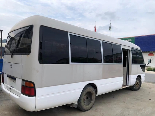 30 Seater hanno utilizzato i bus Mini Coach Bus 1HZ Front Engine Bus del sottobicchiere