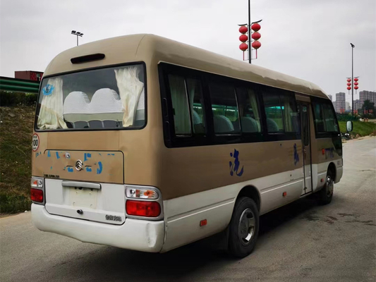 motore diesel di Yuchai 90kw 2015-2017 dorato della vettura di 22seats Dragon Used Coaster Bus Mini