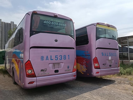 2014 bus della seconda mano di Bus Yutong ZK6122HQ della vettura utilizzato sedili di anno 53 in buone condizioni