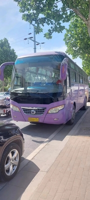 2014 anni 45 Yutong usato sedili trasportano il diesel di Bus Front Engine Two Door LHD della vettura di ZK6102D