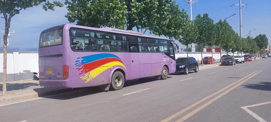 2014 anni 45 Yutong usato sedili trasportano il diesel di Bus Front Engine Two Door LHD della vettura di ZK6102D