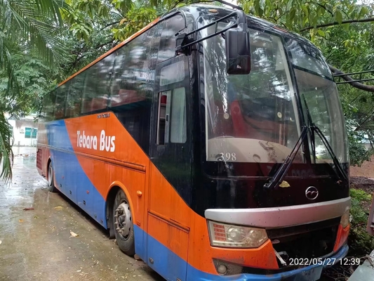 Bus di Wuzhoulong utilizzato 60 sedili con il motore diesel RHD che non dirige incidente