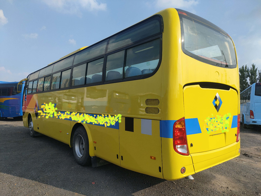 2+3 la disposizione 60seats ha usato Yutong trasporta la vettura di lusso Africa 10 metri dei bus di sospensione ZK6110 dell'airbag