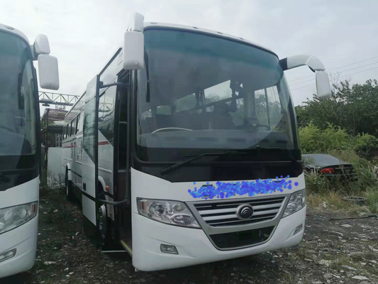 RHD/LHD ha utilizzato la vettura Bus 2+3layout 60seats con la sospensione Yutong ZK6112D della primavera di piatto del paraurti