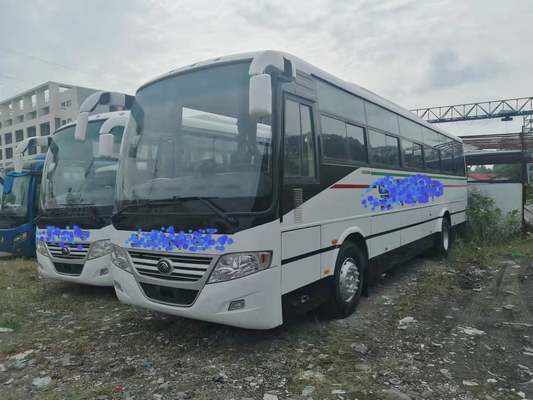 RHD/LHD ha utilizzato la vettura Bus 2+3layout 60seats con la sospensione Yutong ZK6112D della primavera di piatto del paraurti