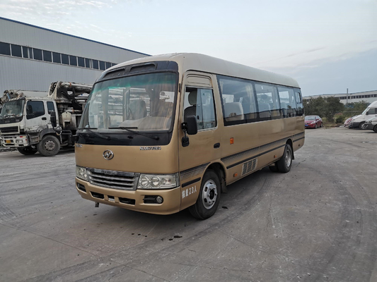 Più alto motore diesel 95kw 23-29seats del bus KLQ6702 SOFIM del sottobicchiere della seconda mano
