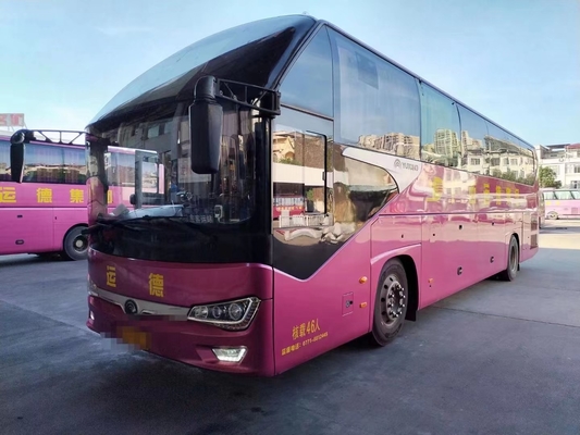 2017 anno 46 Seater utilizzato Yutong Bus ZK6128 motore diesel in buone condizioni