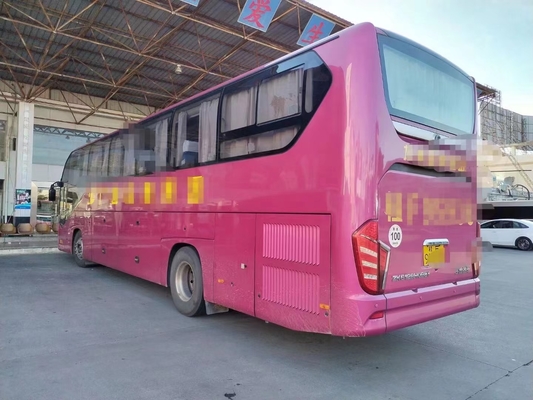 2017 anno 46 Seater utilizzato Yutong Bus ZK6128 motore diesel in buone condizioni
