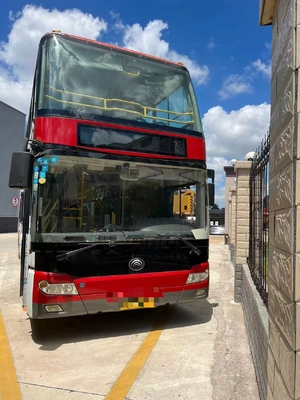 Zk6116HG Autobus da viaggio usato Yutong 86/78 Persone Autobus urbano di seconda mano a due piani