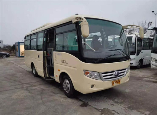 Vettura High Efficiency della seconda mano del bus di Yutong utilizzata National Express 28 sedili 100km/H