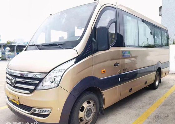 euro 3 della guida a destra 4650kg di 1.6Kw Mini Yutong Used Coach Bus