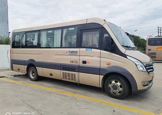euro 3 della guida a destra 4650kg di 1.6Kw Mini Yutong Used Coach Bus