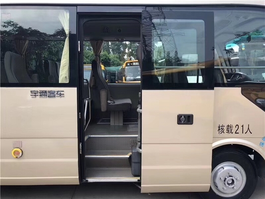 Vettura Rhd Lhd della città dei sedili del bus 21 del passeggero di Yutong utilizzata seconda mano