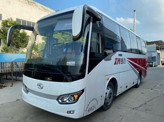 Bus di giro utilizzato motore della chiesa di Yuchai 32seats Kinglong con lo stato XMQ6802 dell'aria