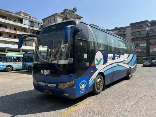 Il bus di navetta utilizzato Yutong ZK6110 ha usato le porte del bus due del motore della parte posteriore del bus 49-51seater della chiesa