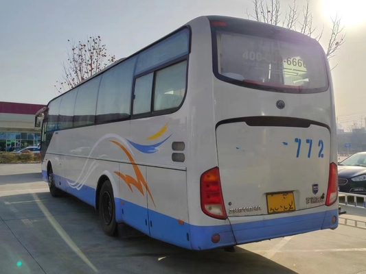 I bus diesel utilizzati radrizzano il bus del motore di Yuchai della parte posteriore di Yutong Zk6110 2+3layout 62seats del bus di Steeing