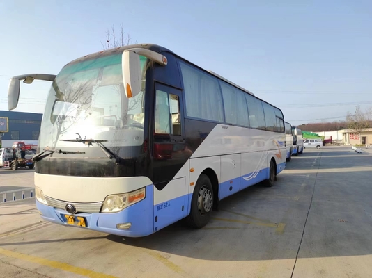 I bus diesel utilizzati radrizzano il bus del motore di Yuchai della parte posteriore di Yutong Zk6110 2+3layout 62seats del bus di Steeing