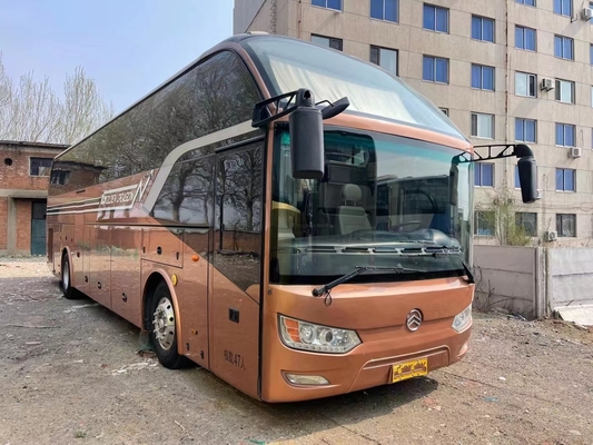 Bus di lusso dorato utilizzato del bus XML6122 Dragon Yuchai 233kw 47seats di transito