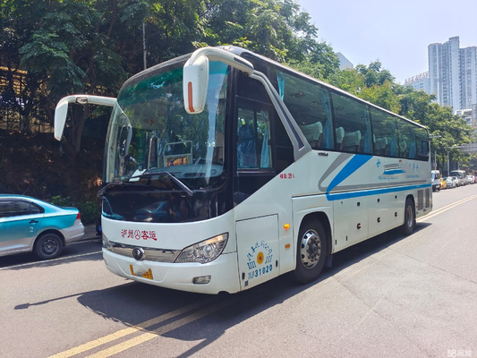 L'uscita posteriore usata del motore del bus 39 dei sedili del bus bianco piccolo di Yutong ha utilizzato il bus di lusso per l'Africa