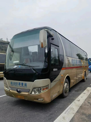 I sedili usati di Yutong Bus ZK6110 51 della vettura 2013 direzione di anno RHD hanno utilizzato i bus di lusso