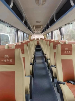 I sedili usati di Yutong Bus ZK6110 51 della vettura 2013 direzione di anno RHD hanno utilizzato i bus di lusso