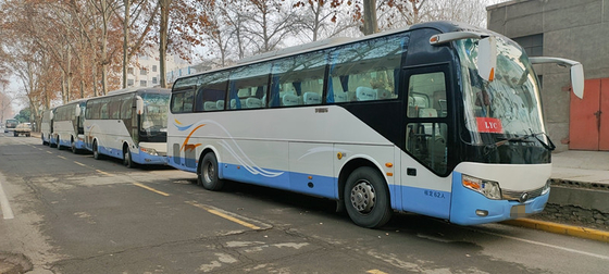 Bus commerciale utilizzato 2014 bus di viaggio utilizzato dei sedili del bus ZK6110 60 di Yutong di anno RHD