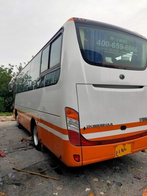 La vettura utilizzata Yutong Bus ZK6808HAA 33 mette il condizionatore d'aria a sedere del motore di Yuchai