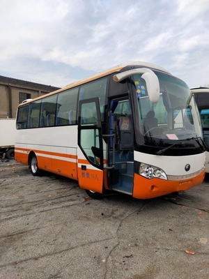 La vettura utilizzata Yutong Bus ZK6808HAA 33 mette il condizionatore d'aria a sedere del motore di Yuchai