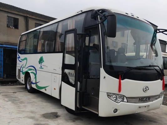 il secondo bus della mano ha utilizzato il motore di Yuchai del condizionatore d'aria dei sedili del bus KLQ6796E4 35 di Kinglong