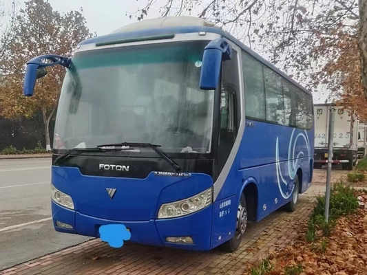 Guida a sinistra di Yuchai Engine Used del bus Foton della vettura e del bus usata 37 sedili BJ6850