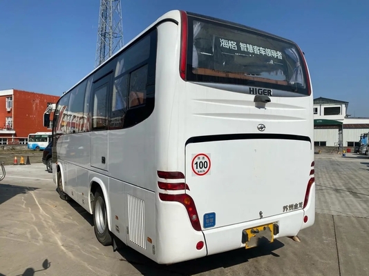 Colore bianco usato dei bus 32 dei sedili della seconda mano dell'più alto della vettura motore di lusso di Bus KLQ6796 Yuchai