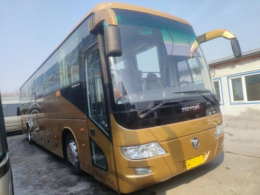 Motore medio utilizzato di Weichai della finestra di sigillamento del bus BJ6120 di Foton della seconda mano dei sedili della porta 53 del bus di lusso