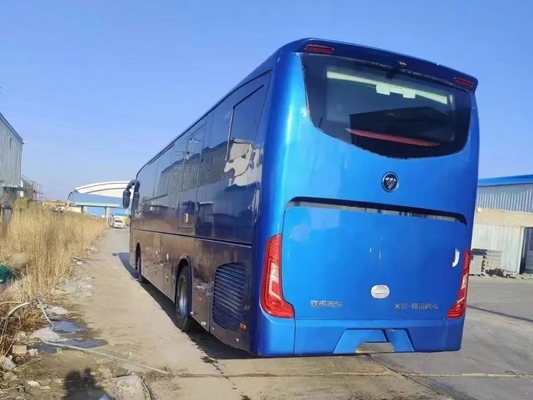 Il motore 12 di Weichai del bus turistico della seconda mano misura le doppie porte con un contatore 50 sedili Foton usato CA BJ6122