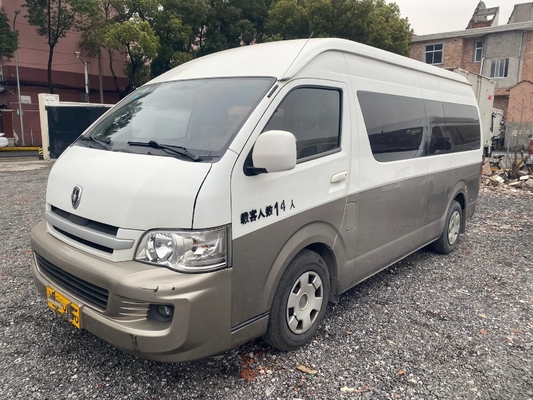 Mini Coach usato porta a battenti esterna Jinbei Hiace SY6548 del motore di olio di 2017 sedili di anno 14