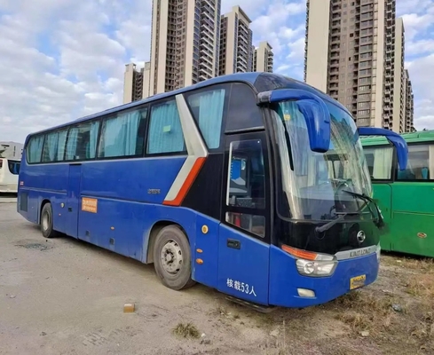 Bus e vettura utilizzati Middle Door 12 metri che sigillano il bus XMQ6129 di Kinglong della seconda mano dei sedili della finestra 53