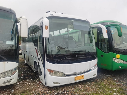 Sedili diesel usati del motore 31 di Yuchai della trasmissione manuale del bus che sigillano bus XMQ6802 di Kinglong della mano della finestra il secondo