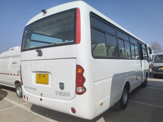 Brevi sedili usati Front Engine Sliding Window della porta di piegatura del bus 26 7 metri di seconda mano giovane Tong Bus ZK6720D