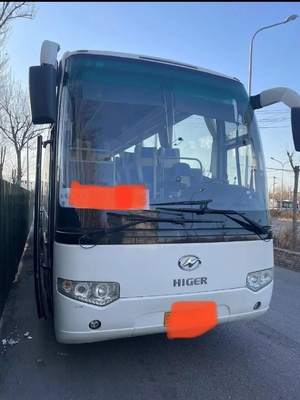 EURO usato IV del bus del passeggero 53 motore del condizionatore d'aria 330hp dei sedili 12 metri mano KLQ6129 di colore bianco di seconda