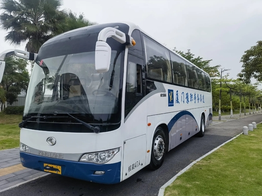 secondo bus della mano le doppie porte da 2016 anni 47 cilindri Kinglong usato LHD/RHD XMQ6117 del motore 6 di Yuchai dei sedili