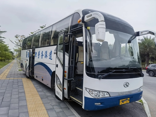 secondo bus della mano le doppie porte da 2016 anni 47 cilindri Kinglong usato LHD/RHD XMQ6117 del motore 6 di Yuchai dei sedili