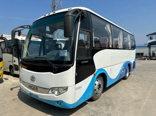Mano utilizzata più alto KLQ6796 della trasmissione manuale dei sedili della sospensione 33 dell'airbag del motore di Yuchai del bus di transito seconda con il A/C