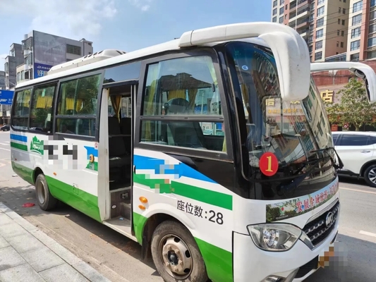 Ford Minibus Front Weichai Engine usato 28 mette la finestra a sedere che di scivolamento 2020 anni 7 misurano il secondo bus con un contatore HFF6739 di Ankai della mano