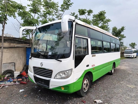 Bus utilizzato di viaggio 2016 mano Dongfeng EQ6731 della porta LHD/RHD secondo dei sedili del motore 130hp 29 di Yuchai dei cilindri di anno 4 singola