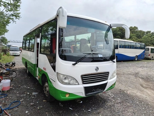 Bus utilizzato di viaggio 2016 mano Dongfeng EQ6731 della porta LHD/RHD secondo dei sedili del motore 130hp 29 di Yuchai dei cilindri di anno 4 singola