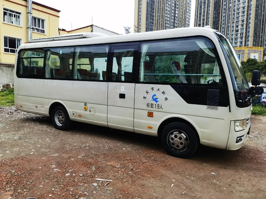 Minibus utilizzato di 16 Seater 2016 bus ZK6729D di Yutong della mano della finestra di scivolamento dei sedili di Front Engine 19 di anno LHD/RHD secondo