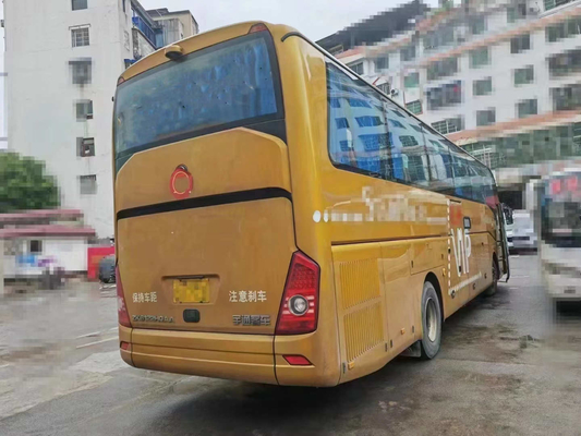 il secondo bus della mano due pezzi di Front Windshield 39 metri i Usd di lunghezza Yutong del motore 12 di Weichai dei sedili trasporta ZK 6122