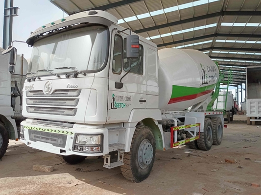 Camion utilizzato del miscelatore di cemento che mescola il peso di carico stimato dinamico del ³ del volume 5m 11 tonnellata di Weichai del motore 6×4 di modo dell'azionamento