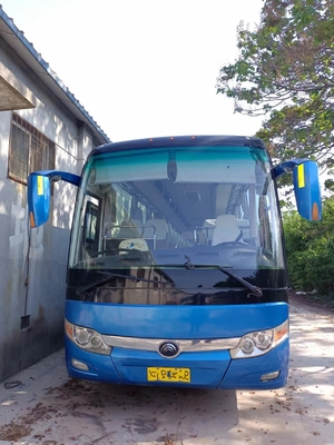 Porte dei sedili del motore 55 di Weichai del bus di giro della seconda mano doppie che sigillano finestra 11,5 metri di giovani tenaglie utilizzate ZK6127