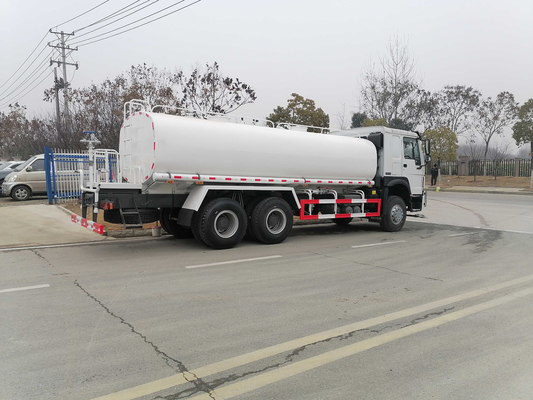 Modalità di azionamento 6×4 del ³ 6×4 del camion cisterna dell'acqua di Howo dei camion a tre assali usati